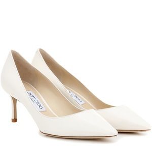 Jimmy choo Romy 60 white satin pumps 37.5